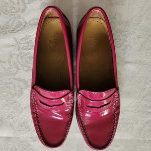 G.H. BASS Weejuns Patent Leather Penny Loafers